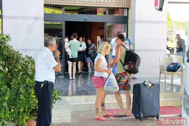Antalya’da 4 yıldızlı otele haciz! Turistler şaşkınlıkla izledi