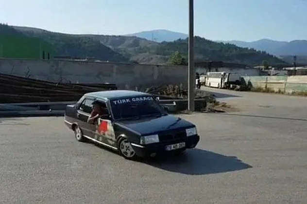 Karabük'te drift yapan sürücüye 10 bin lira ceza