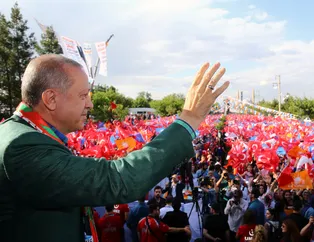 Cumhurbaşkanı Erdoğan Diyarbakır'da coşkuyla karşılandı!