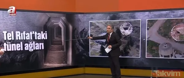 Harekat öncesi Tel Rıfat'tan çarpıcı görüntüler! İşte PKK/YPG'nin tünel ağı: Başrolde yine Fransız La Farge - 10