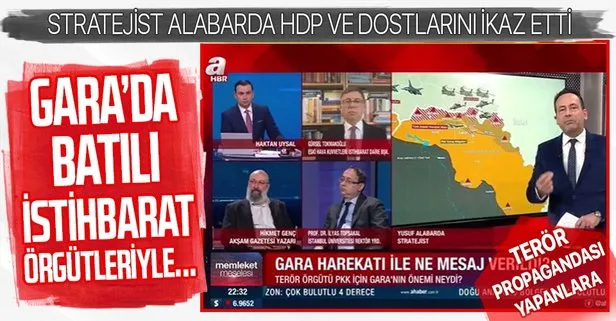 Stratejist Yusuf Alabarda: Türkiye, Gara’da mücadeleyi Batılı istihbarat örgütlerine karşı verdi