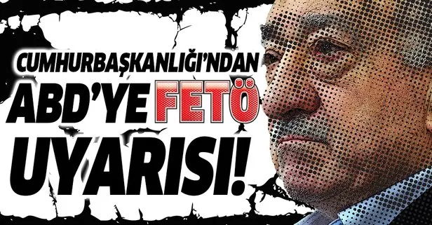 İletişim Başkanı Fahrettin Altun'dan Amerikan Kamuoyuna FETÖ uyarısı!