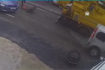 Güngörenlinin yol çilesi! Yine çöktü!