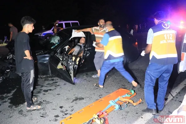 Erzincan-Erzurum kara yolunda feci kaza! 10 aylık bebek hayatını kaybetti, 7 yaralı... - 7