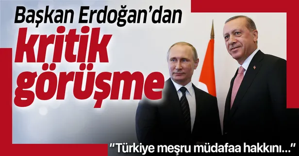 Son dakika: Başkan Erdoğan, Putin ile telefonda görüştü