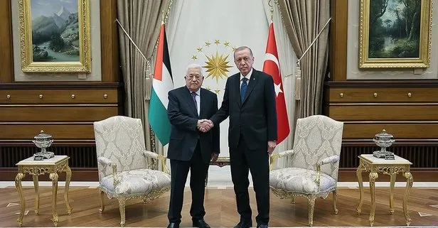 Başkan Erdoğan Filistin Devlet Başkanı Mahmud Abbas ile görüştü: İsrail bu zulmün bedelini ödeyecek