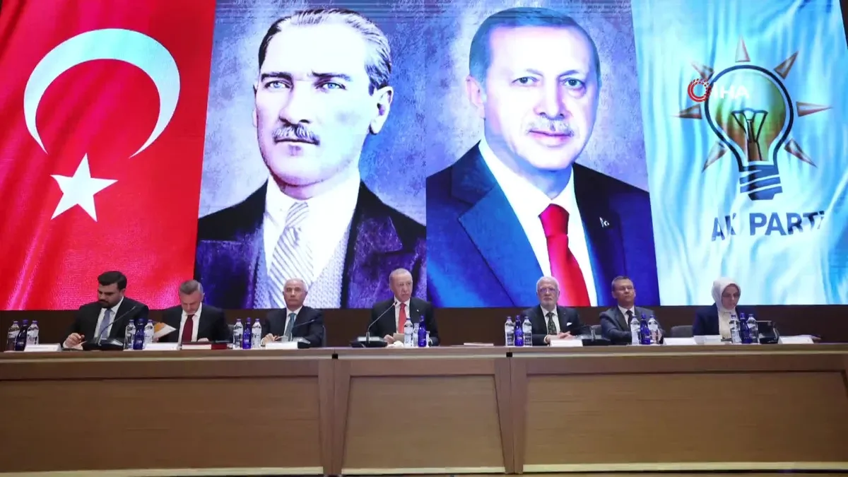 AK Parti MKYK toplantısı başladı!