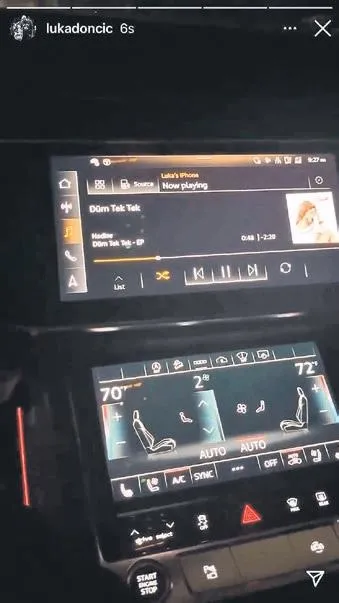 Amerikan Basketbol Ligi NBA’de oynayan Luka Doncic Hadise’nin şarkıları ile enerji depoladı-2