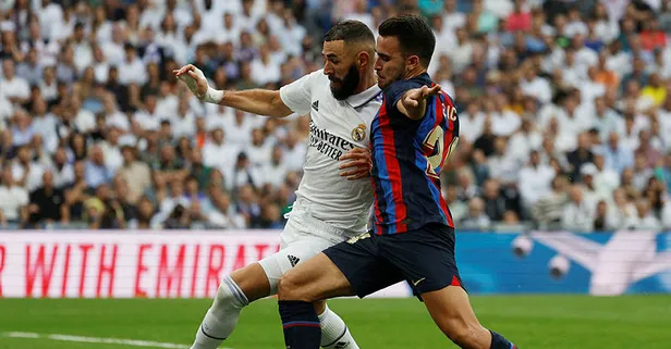 El Clasico’da Real Madrid, Barcelona’yı 3-1 ile devirdi! Karim Benzema yine boş geçmedi...