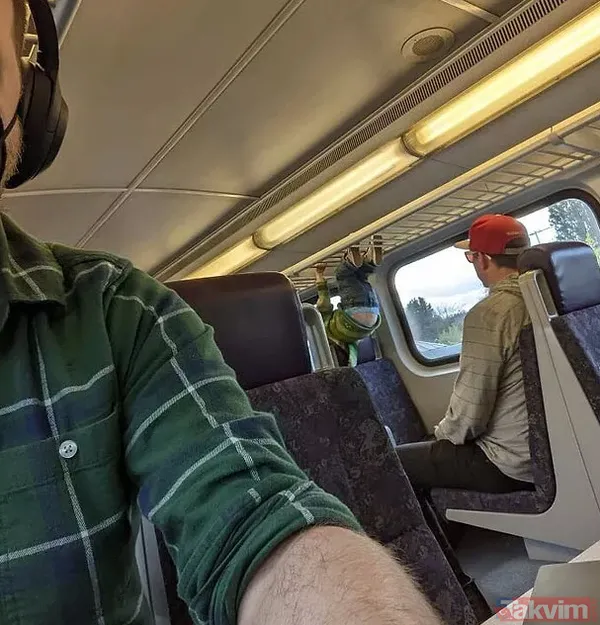 Ne tepki umrunda ne de görgü kuralları! 'İnsanlar rahatsız olur mu' demedi pantolonu indirdi! Otobüste öyle bir şey yaptı ki - 32