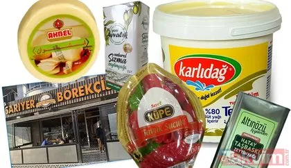 Bakanlık 17 Ekim tarihli yeni listeyi paylaştı! Meşhur börekçinin iç harcında sakatat! Sucukta kanatlı et! Peynir