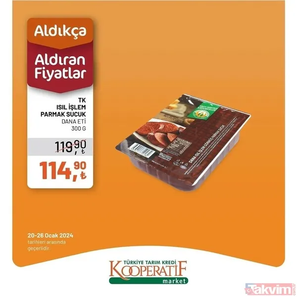 23-26 Ocak 2024 Tarım Kredi Kooperatif market fiyat listesi mest etti: Ayçiçek yağı, Peynir, süt, yumurta, kaşar fiyatları dibi gördü - 40