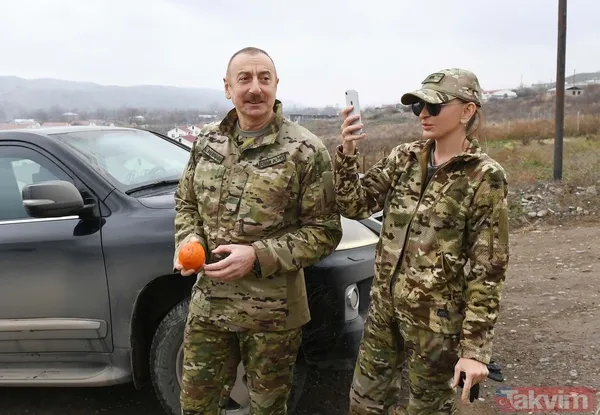 SON DAKİKA: Azerbaycan Cumhurbaşkanı İlham Aliyev işgalden kurtarılan Gubadlı'yı ziyaret etti - 44