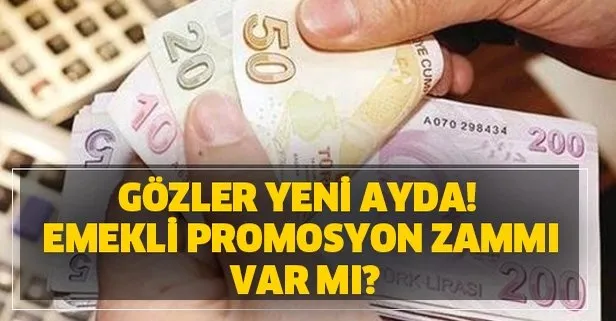 gozler yeni ayda emekliye promosyon zammi var mi iste banka odeme tutarlari takvim