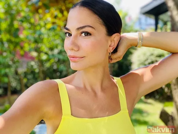 Demet Özdemir göğüs dekoltesinde sınır tanımadı! Kırmızı pantolonuyla verdiği pozlar olay oldu sosyal medya ikiye bölündü - 5