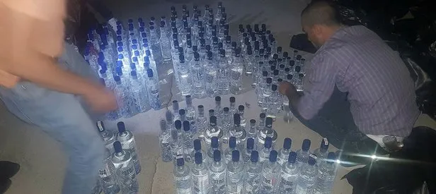 Ankara’da sahte içki operasyonu
