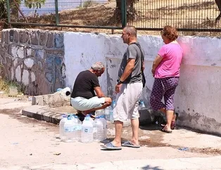 Suyu akmayan ilçede suya zam!