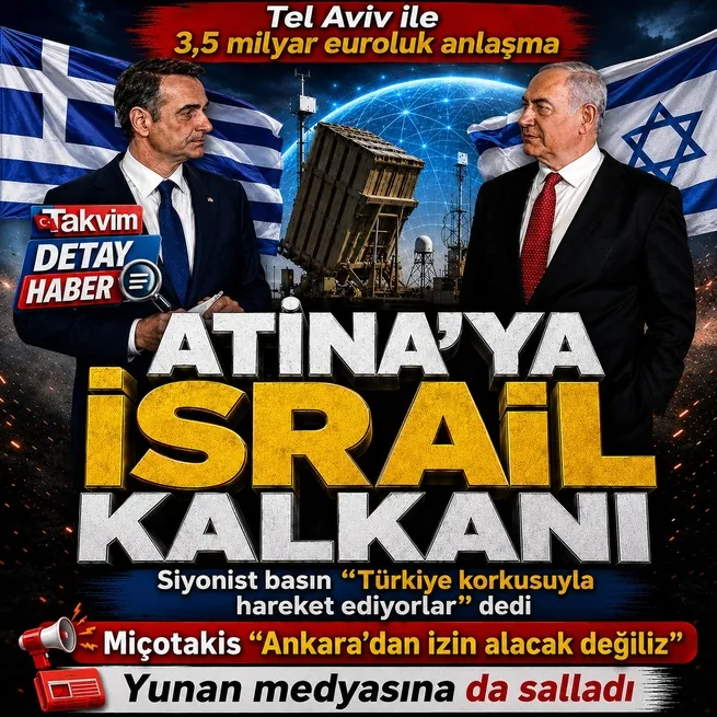 Yunanistandan Aşil Kalkanı hamlesi! İsrail basını Türkiye alarmı dedi | Miçotakis: Türkiyeden izin alacak değiliz