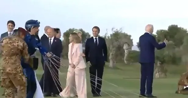 ABD Başkanı Biden'dan G7 Liderler Zirvesi'nde tuhaf hareketler! Katil İsrail'i akladı: "Hamas'a baskı yapmaya devam edeceğiz"