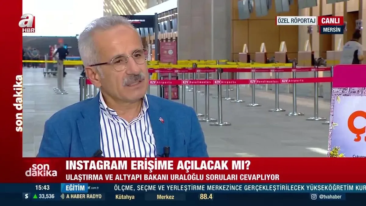 SON DAKİKA HABER: İNSTAGRAM ne zaman düzelecek? İnstagram erişime açılacak mı? | Bakan Uraloğlu: ''Anında erişime açılabilecek durumda''