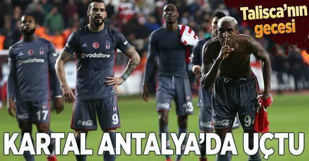 Kartal Antalya'da uçtu