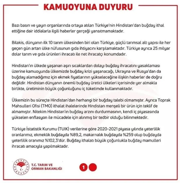 son-dakika-tarim-ve-orman-bakanligi-hindistandan-bugday-ithalati-iddiasini-yalanladi-1652633240851.jpeg Son dakika: Tarım ve Orman Bakanlığı 'Hindistan'dan buğday ithalatı' iddiasını yalanladı-2