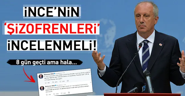 Muharrem İnce hala 'şizofren' seçmenlerine kaçırılmadığını anlatamadı