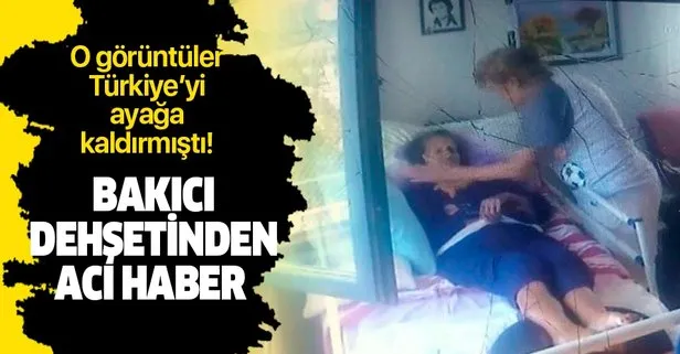 Son dakika: Ankara’da bakıcısından şiddet gören İstiklal Savaşı gazisinin eşi Hediye Canefe hayatını kaybetti