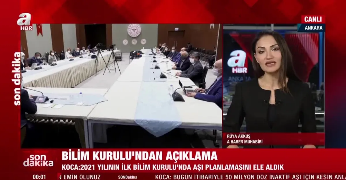 Son dakika: Bilim Kurulu toplantısı sonrası yazılı açıklama! Aşı çıktı mı?