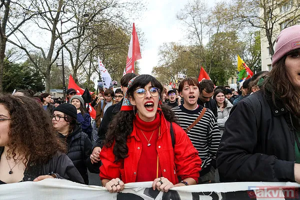 Fransa'da tansiyon yüksek: Sokaklar yine karıştı | Polisler de gösterilere katıldı: Mahkemeler devrede! - 7