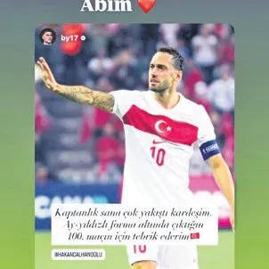 Kaptanlık sana çok yakıştı