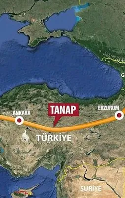 TANAP`ta ilk gaz için geri sayım başladı