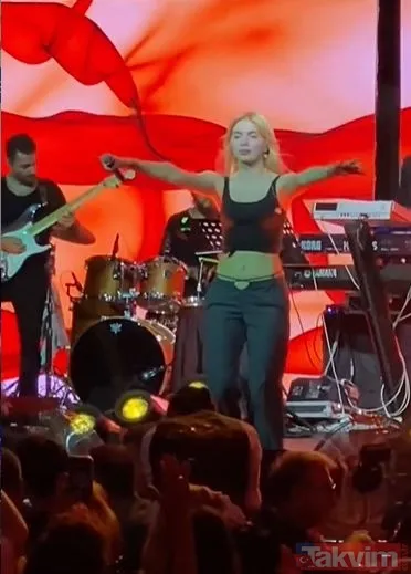 Aleyna Tilki Alaçatı’da sahne aldı performansı olay oldu! Sosyal medya onu konuştu “Aleyna baba bu kez çakıldı” - 4