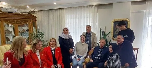 Başkan Erdoğan Soğancı ailesinin evine konuk oldu!