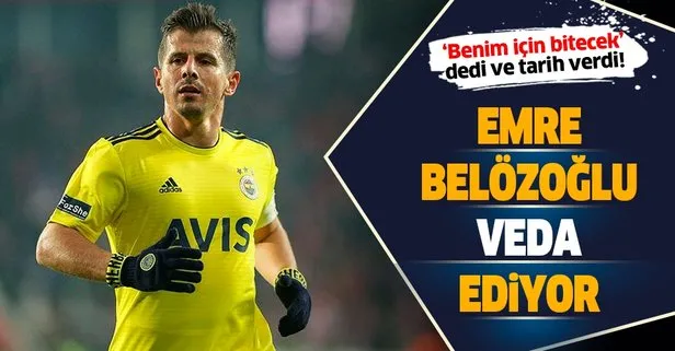Son dakika: Fenerbahçe Kaptanı Emre Belözoğlu futbola veda edeceğini açıkladı