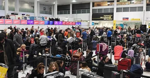 Son dakika: İngiltere'de alarm! 11 bin kişi mahsur kaldı