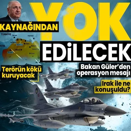 Milli Savunma Bakanı Yaşar Güler’den operasyon mesajı: Terör kaynağında yok edilecek, sürekli operasyon yapacağız