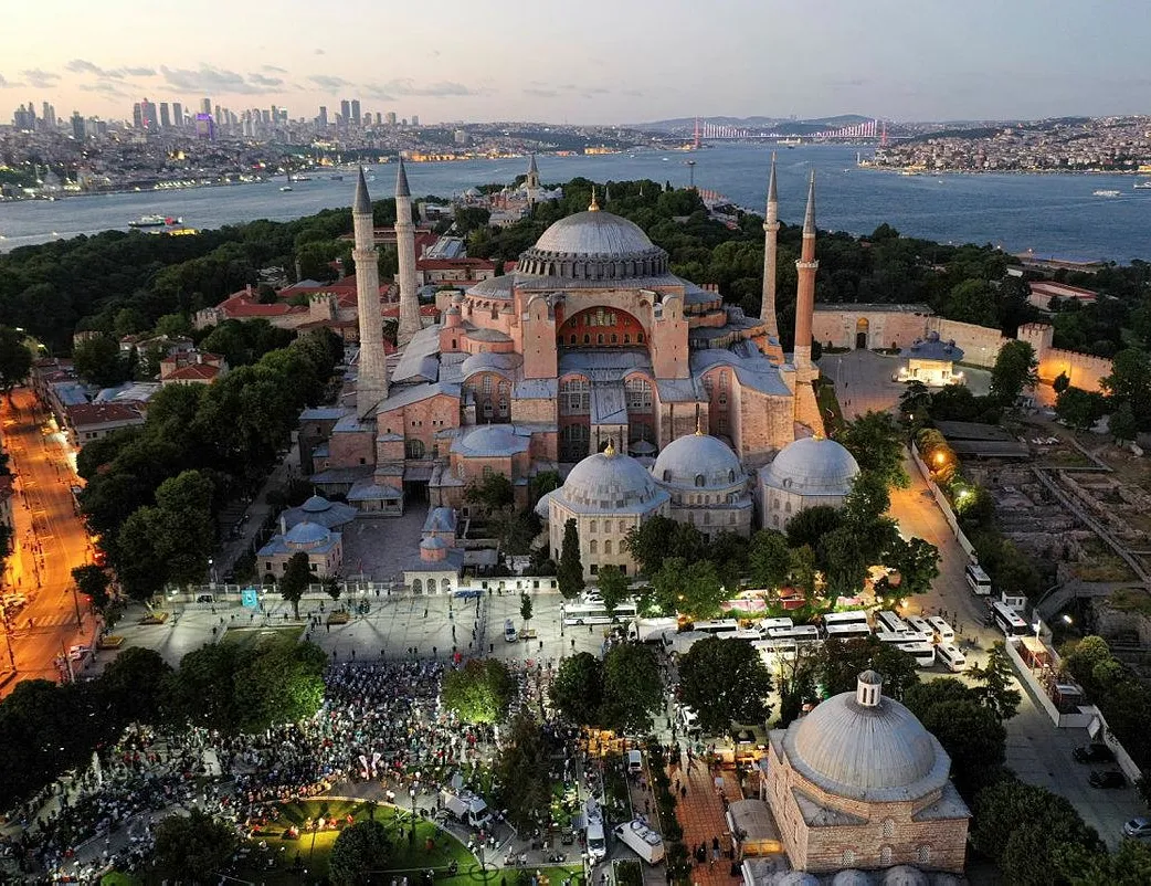 Ayasofya’nın açılışında dikkat çeken Lozan detayı