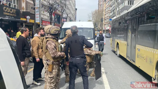 Şişli'de nefes kesen operasyon! Özel harekat devreye girdi... Oğlu tarafından rehin alınan adam pencereden atladı - 1