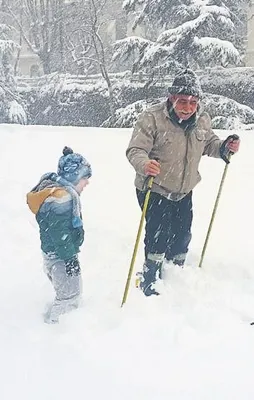 Uludağ’da nisan karı