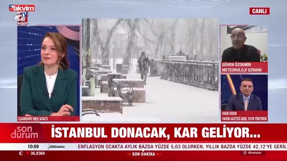 İstanbul'a kar geliyor!