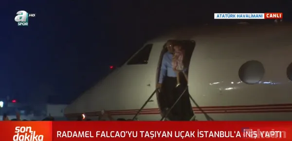 Son dakika: Galatasaray'ın yeni transferi Falcao İstanbul'da! - 29