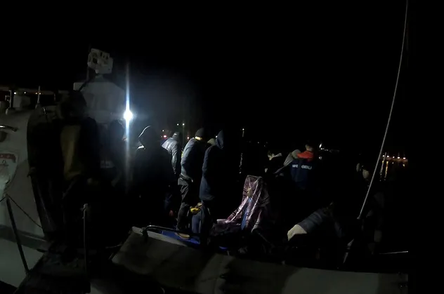 Çanakkale'de 78 göçmen yakalandı