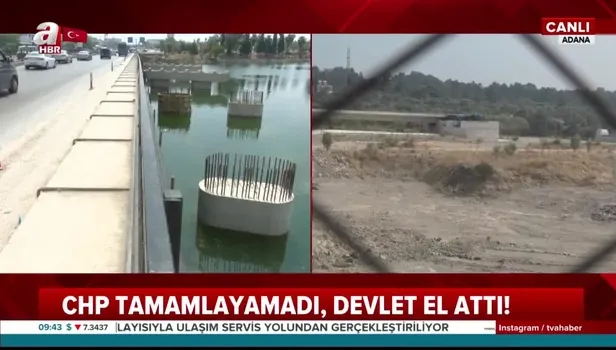 CHP'li Adana Büyükşehir Belediyesi'nin tamamlayamadığı Devlet Bahçeli Köprüsü'nü devlet yapacak!