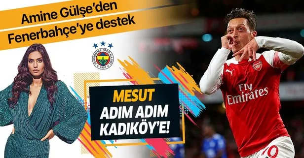 Mesut Özil transferi için harekete geçen Fenerbahçe’ye Amine Gülşe’den destek!