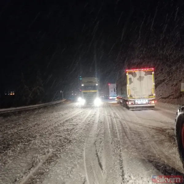 Antalya'ya da kar düştü! 10-15 santimetre kalınlığa ulaştı - 6