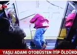 ABD'de yaşlı adamı otobüsten itip öldürdü