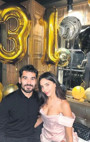 Ünlü futbolcu İlkay Gündoğan'a İtalyan aşkından büyük jest! Sara Arfaoui sevgilisi için mekan kapattı