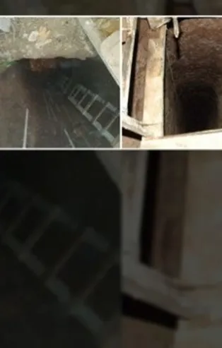 Komşularına inandı evinin zeminini kazdı