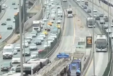 Megakent İstanbul'da sabah trafiği! İstanbul güne nasıl başlado?